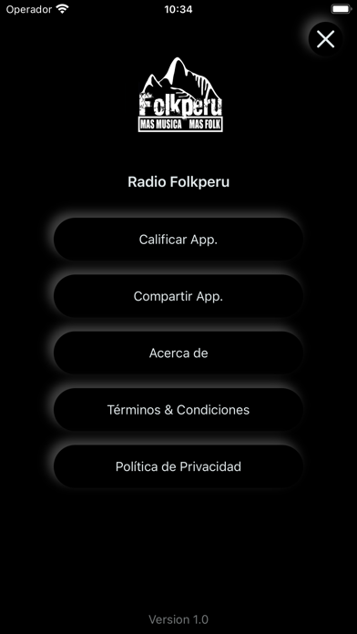 Radio Folkperu Screenshot