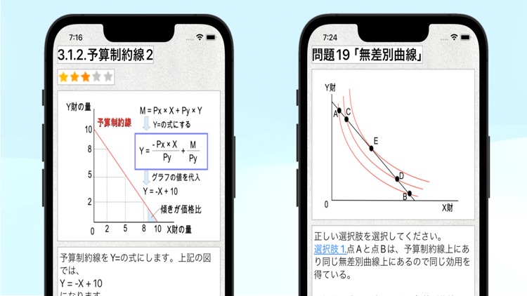 公務員試験 経済学アプリ
