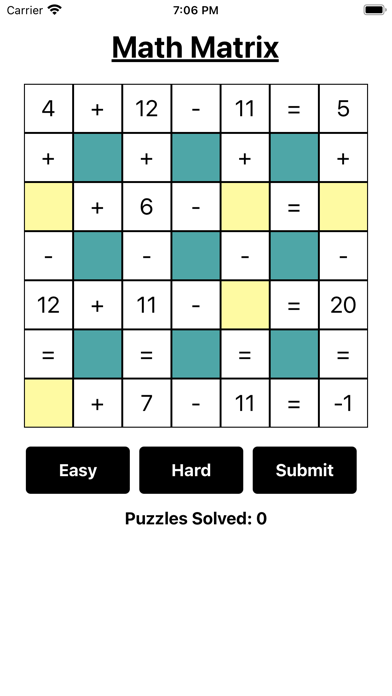 Math Matrix Gameのおすすめ画像1