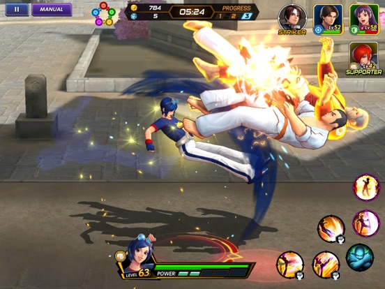 The King of Fighters ALLSTAR iPad app afbeelding 2