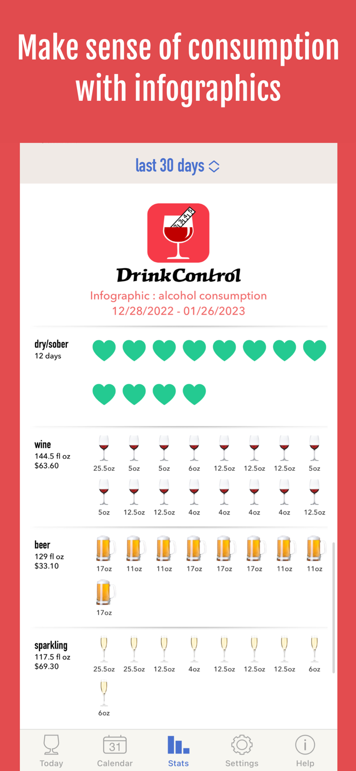 DrinkControl Alcohol Tracker