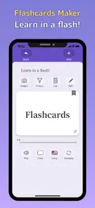 Flashcards Maker screenshot #1 for iPhone