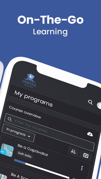Veritas LMS Screenshot