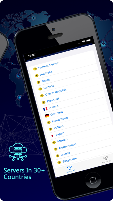 Screenshot #3 pour Power VPN : Fast & Secure VPN