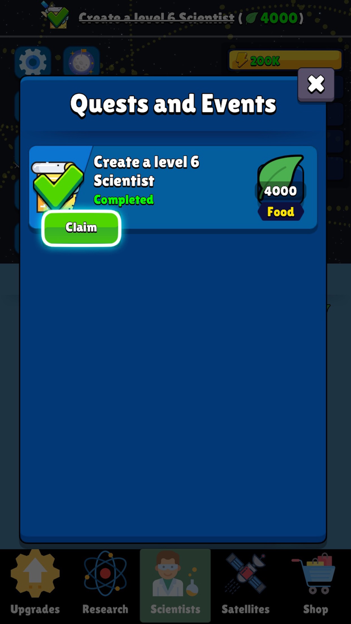 Ever Beyond Idle Space Game