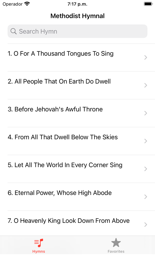 Methodist Hymnal - Complete - 3.0 - (iOS)