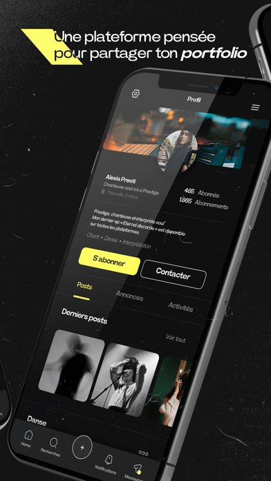 Screenshot #3 pour KEYM - Réseau Social Musical