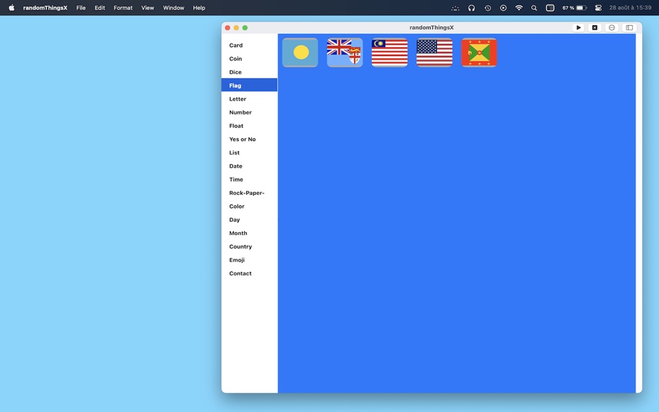 #4. randomThingsX (macOS) 由: devulder jean-paul