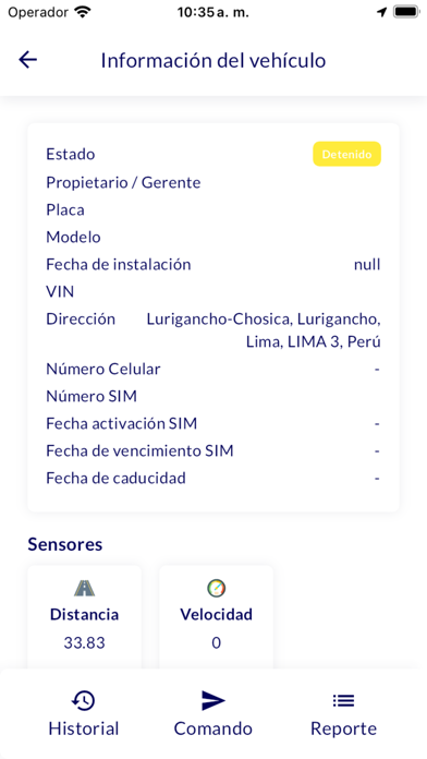 GPS AUTO PERU Screenshot