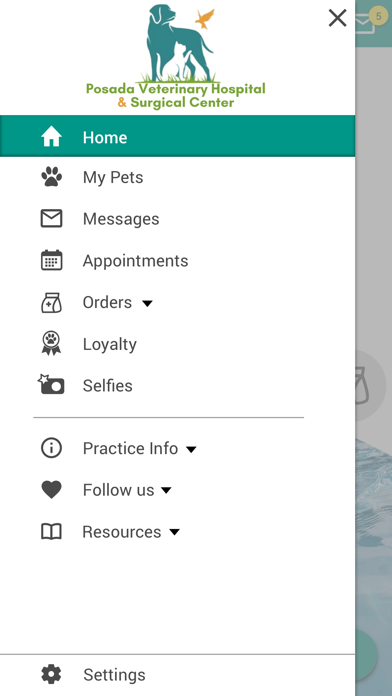 Posada Veterinary Hospital Screenshot