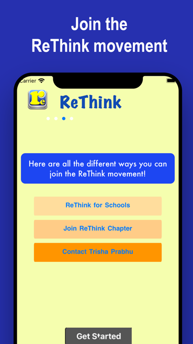 ReThink - Stop Cyberbullying Screenshot