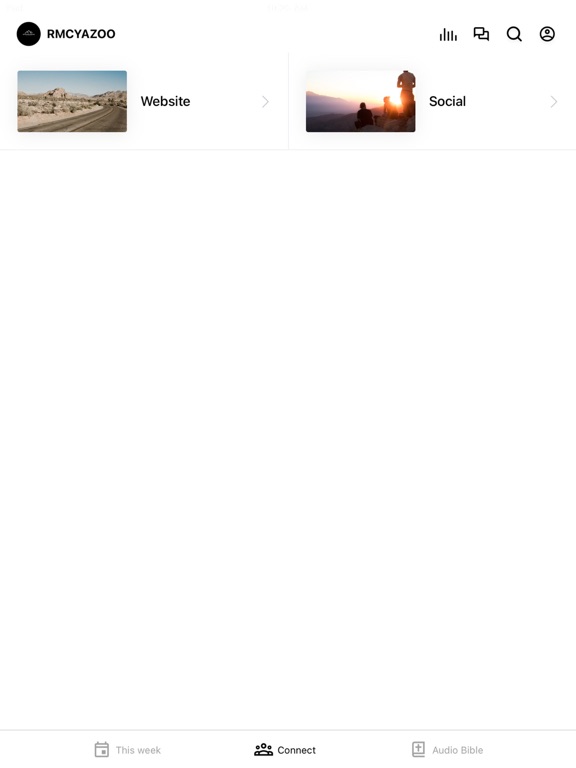 RIVER MOUNTAIN CHURCH iPad screenshot 2 - Education app