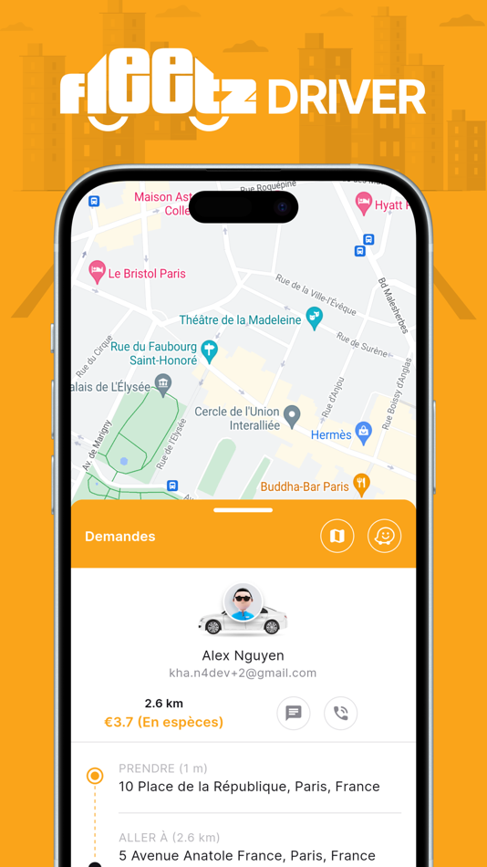 #5. Fleetz Driver (iOS) 由: Fleetz