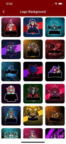 Game screenshot Esports Gaming Logo Maker apk