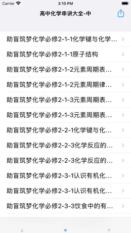 Game screenshot 高中化学串讲大全 apk
