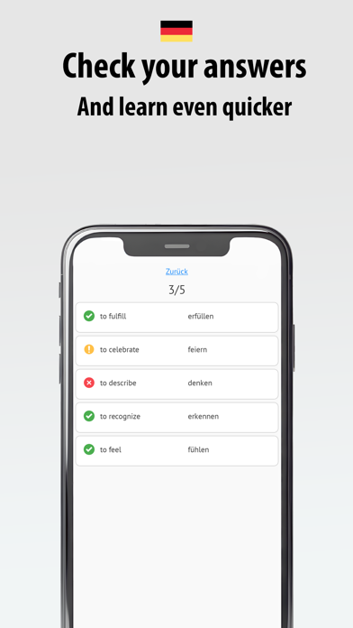 EnDe Word Quiz Screenshot