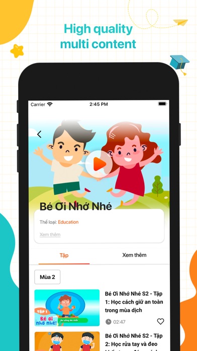 POPS Kids - Video App for Kids Screenshot