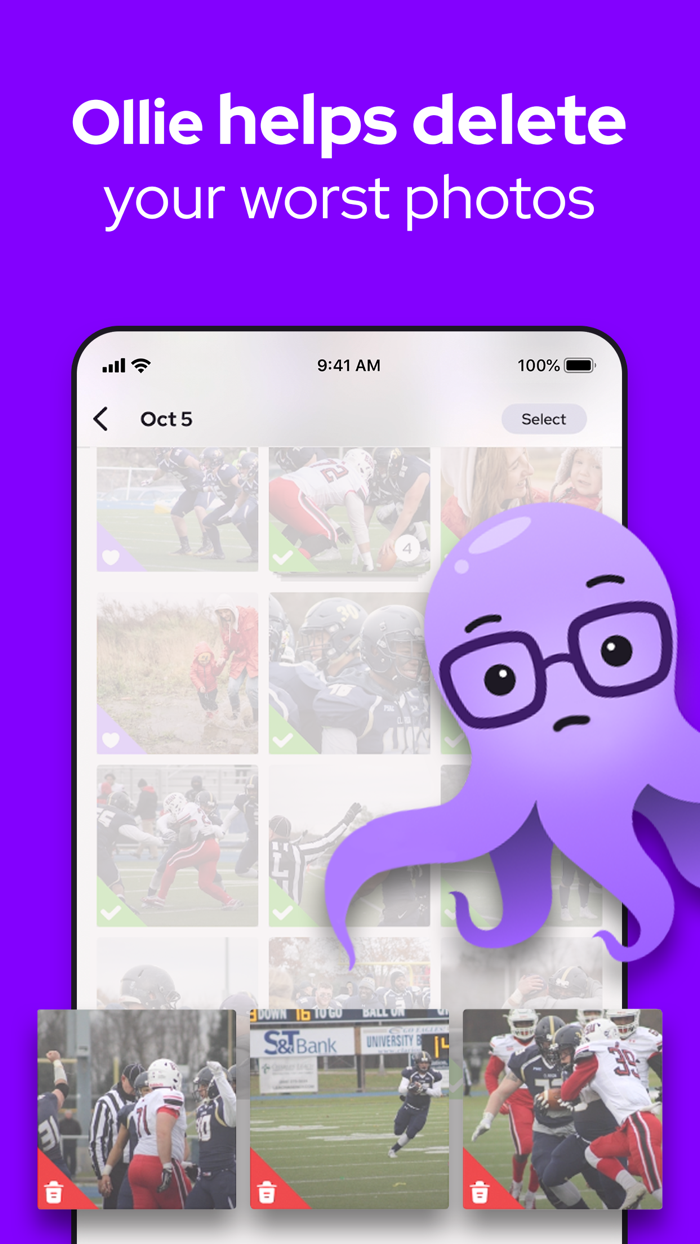 Ollie AI Photo Organizer App