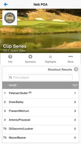 Game screenshot Nebraska PGA hack