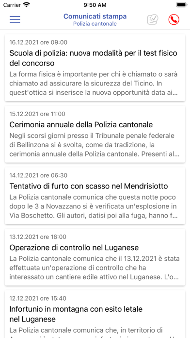 Polizia e Territorio Screenshot