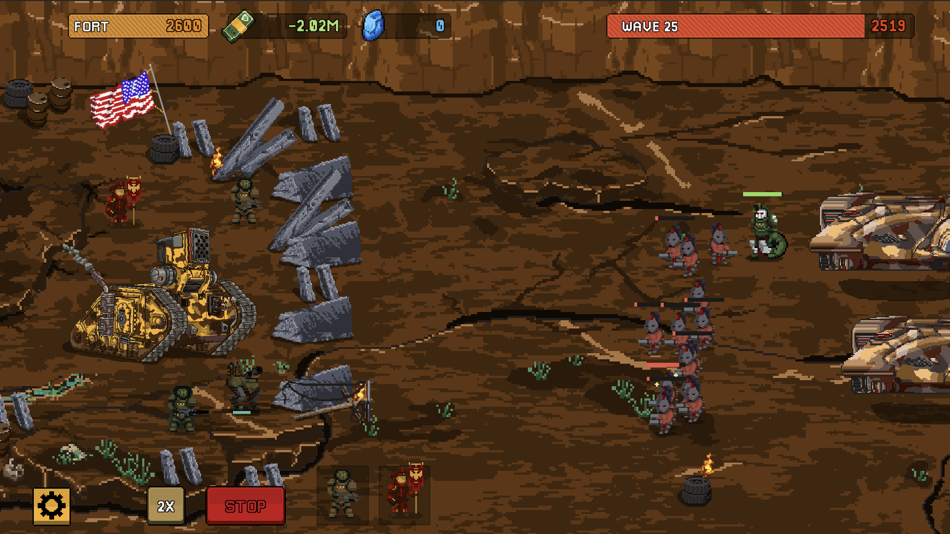 #2. Fortress: Stickman Trenches (iOS) 来自: APPWILL COMPANY LTD