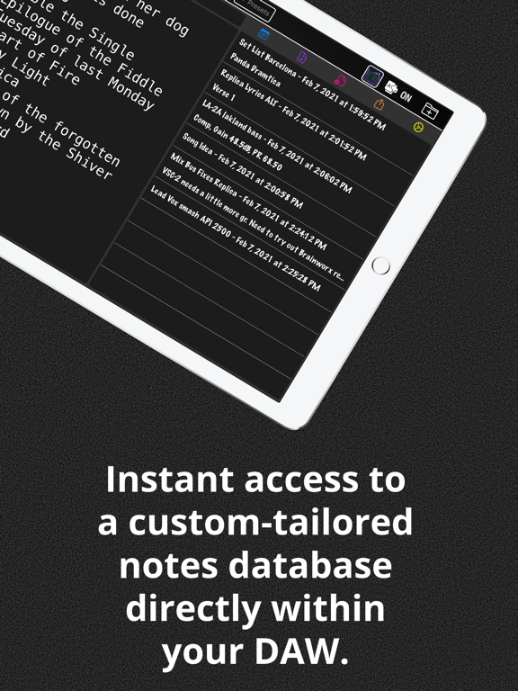 Screenshot #4 for Session Notes AU
