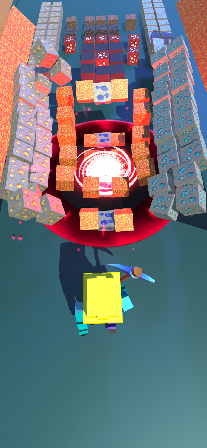 Protect Miner io. Hole Games 2