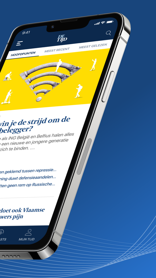 #2. De Tijd (iOS) By: Mediafin