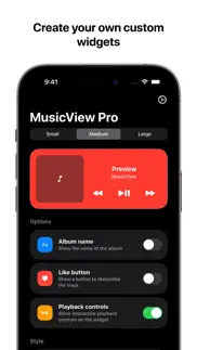 musicview pro - music widgets iphone screenshot 3