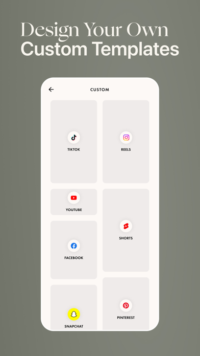 Template Planner for Instagram Screenshot