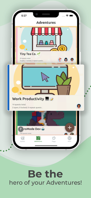 ‎HeroMode: Joyful Tasks & Goals Screenshot