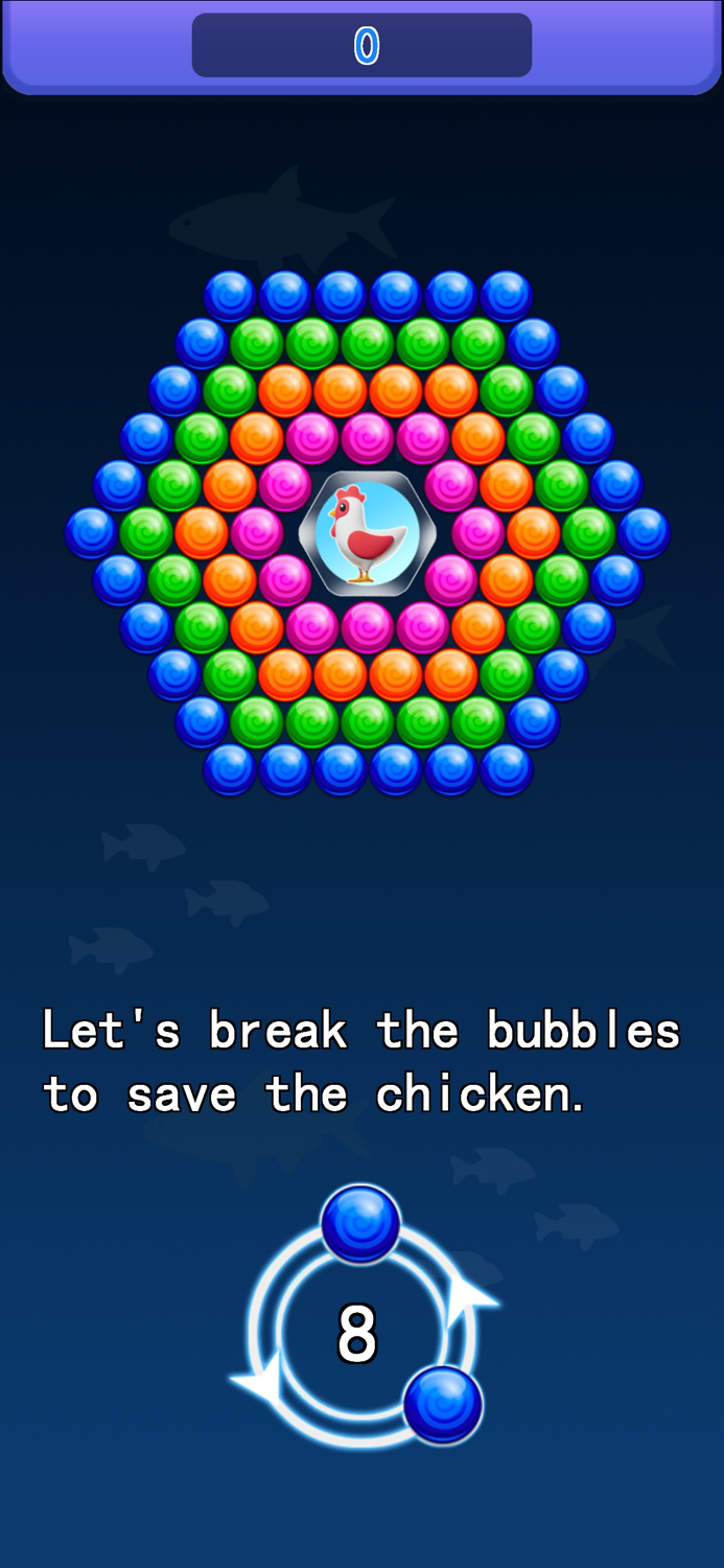 Bubble Shooter -Save the Chick