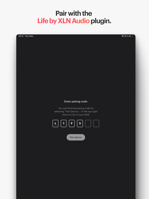 Life Field Recorder iPad screenshot 3 - Music app