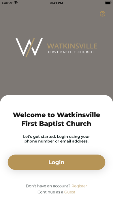 Watkinsville FBC Screenshot