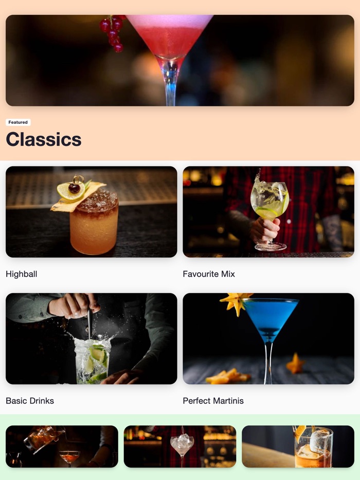 Cocktail and Drink Recipes App