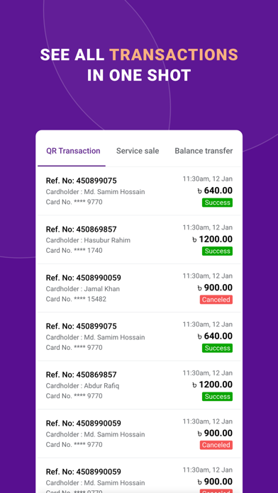 Easy Merchant App Screenshot