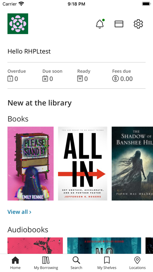 #1. RHPL Mobile (iOS) 由: Richmond Hill Public Library