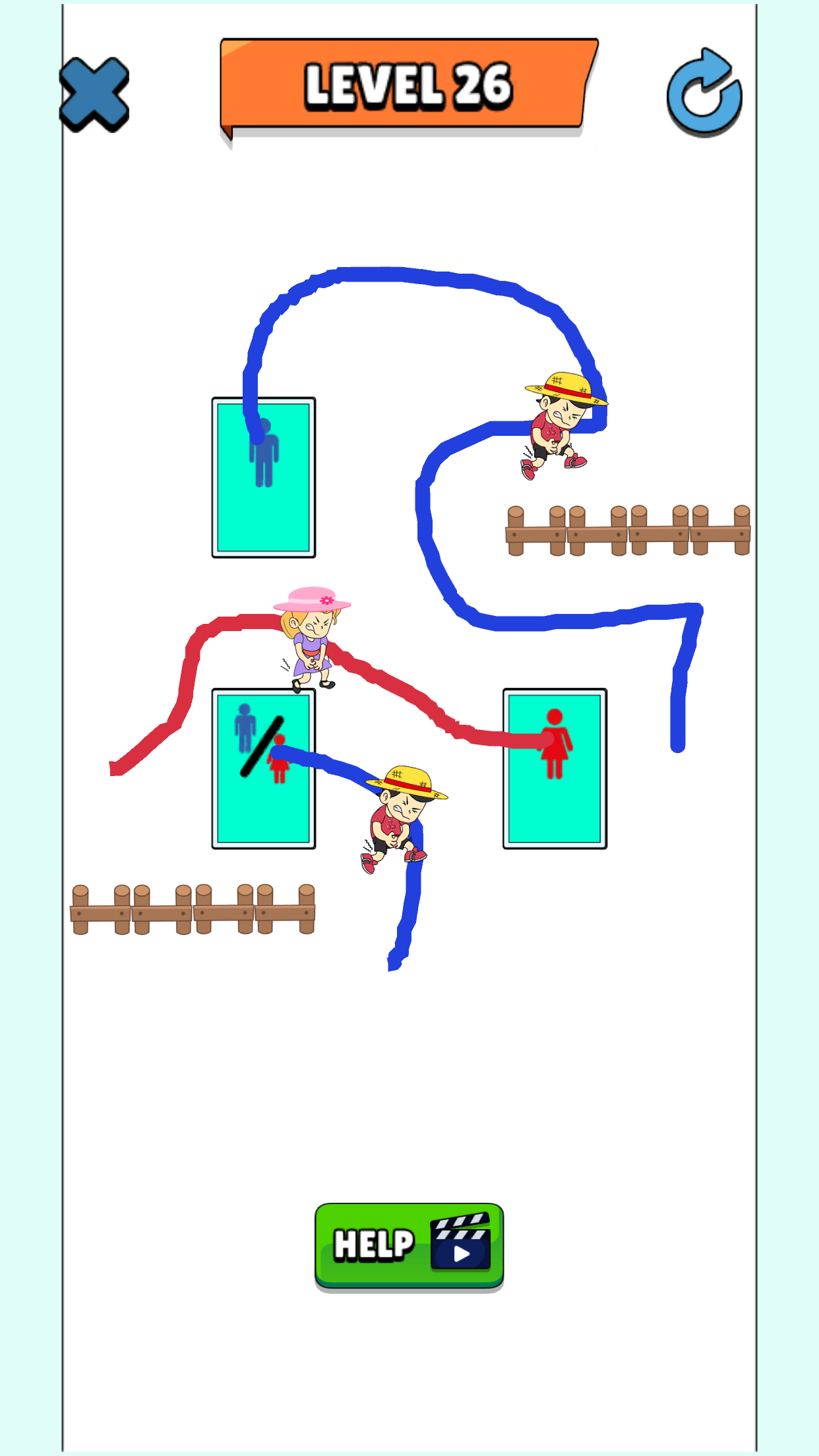 Toilet Rush - Draw Puzzle