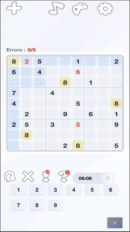 #2. Sudoku Classic: Number Match (iOS) Podle: Lafi Al shammari