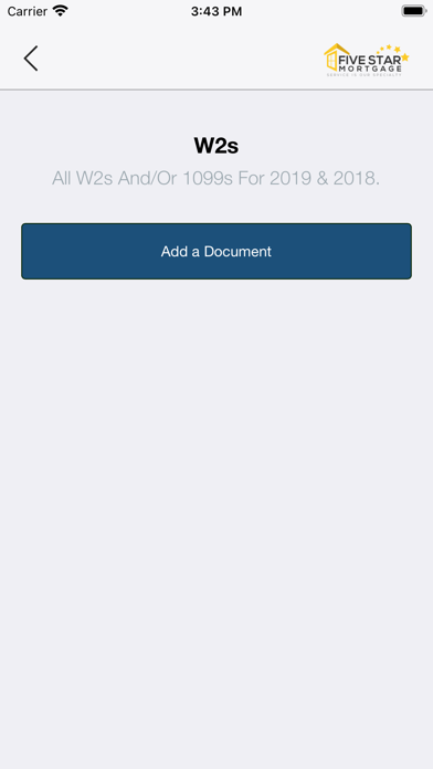Five Star Mortgage Screenshot
