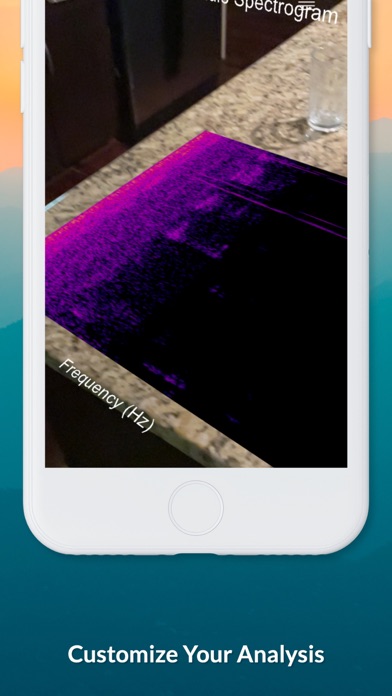 Audio Spectrum AR Screenshot