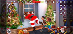 Santa Claus Christmas Fun Game screenshot #2 for iPhone