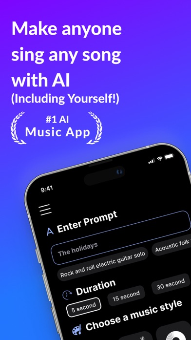 Voicify AI - Voice Generator Screenshot