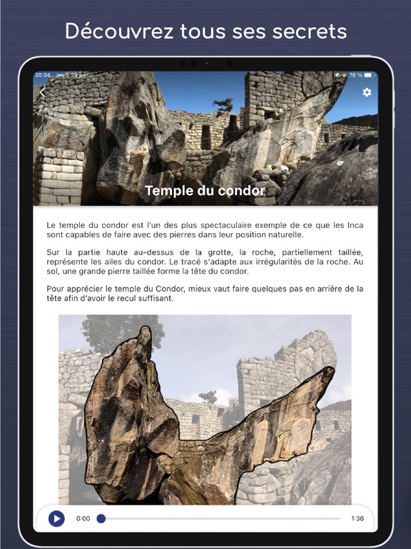 Screenshot #5 pour Machu picchu audioguide