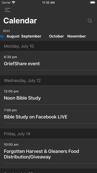 Little Rock Baptist Church Screenshot