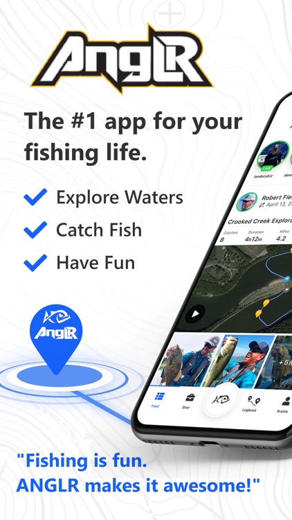 Fishing App: ANGLR Logbook