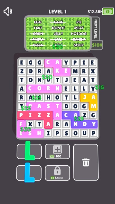 Word Button Screenshot