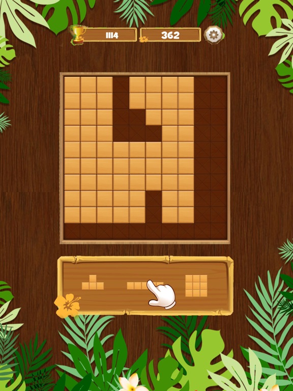 Screenshot #5 pour Wood Block Hot Puzzle Game