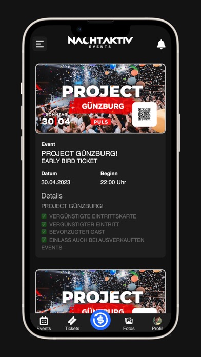 Nachtaktivevents Screenshot