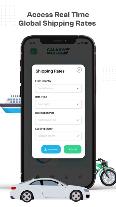 Galaxy Worldwide Shipping Screenshot
